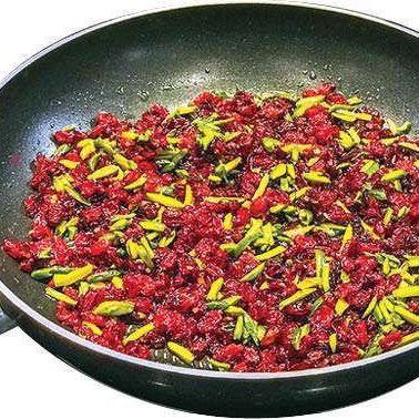 تفت دادن صحیح زرشک